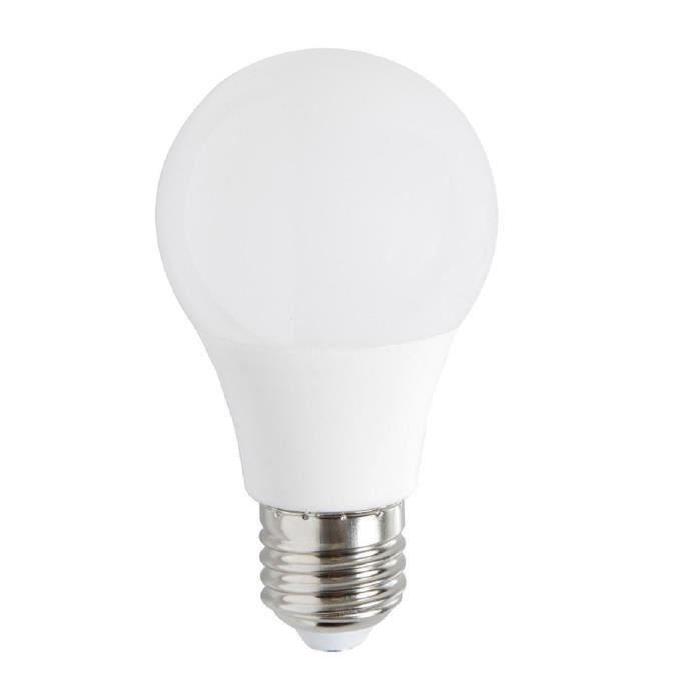 EXPERT LINE Lot de 2 ampoules LED E27 5 W équivalent a 37 W blanc chaud