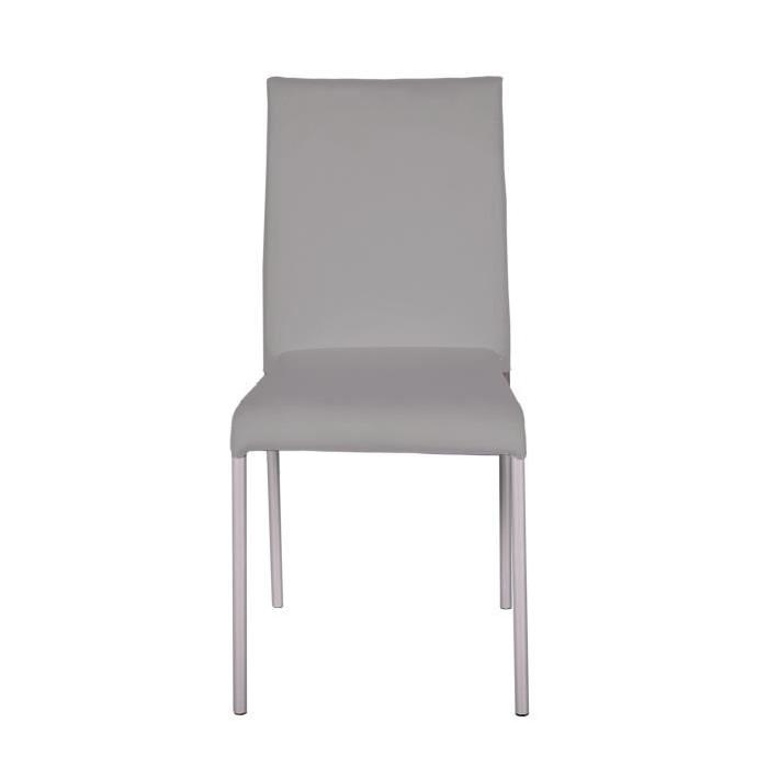 FINLANDEK Lot de 2 chaises de salle a manger en...