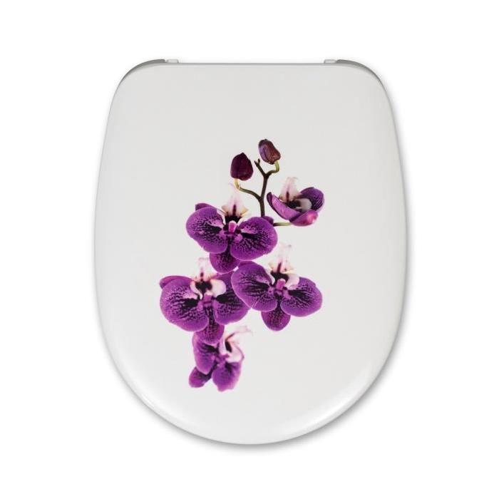 CEDO Abattant Malibu Beach Orchidee 46x38,3x4,9cm