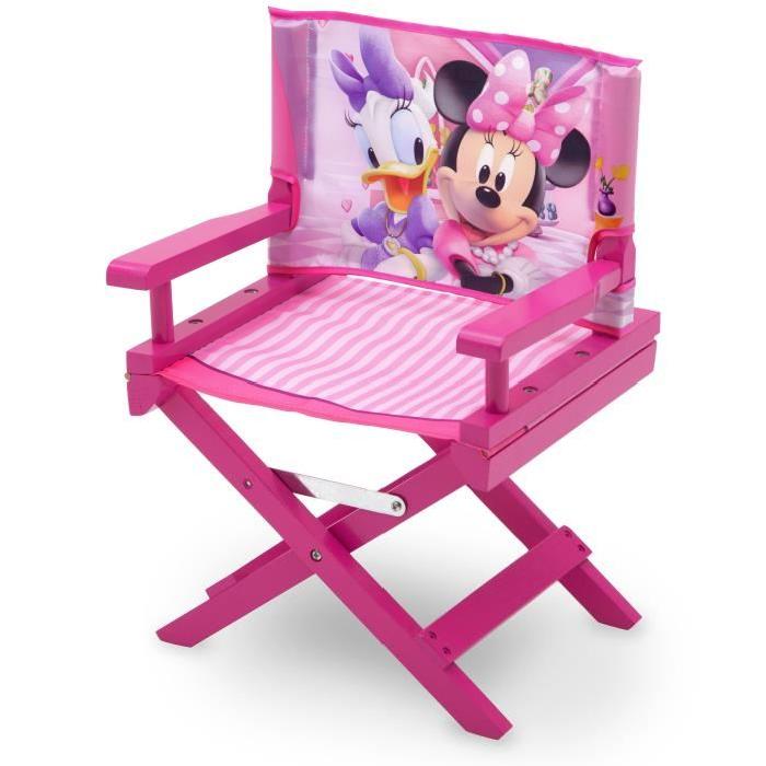 MINNIE - Chaise de Cinéma Enfant - Rose et Multicolore