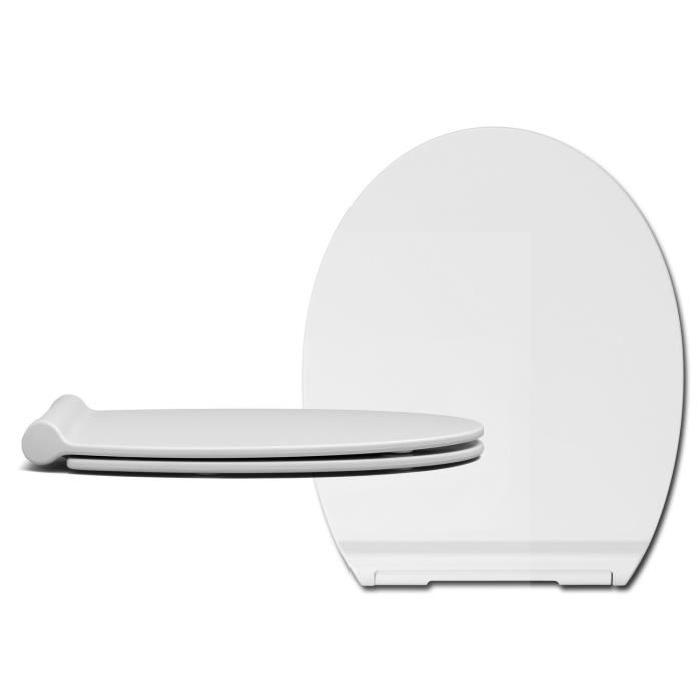 CEDO Abattant Slim blanc 46x38,3x4,9cm