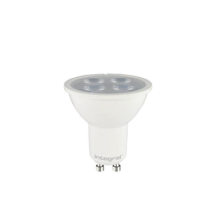 INTEGRAL LED Lot de 2 ampoules spot GU10 5,5 W équivalent a 50 W 4000 K 385 lm dimmable