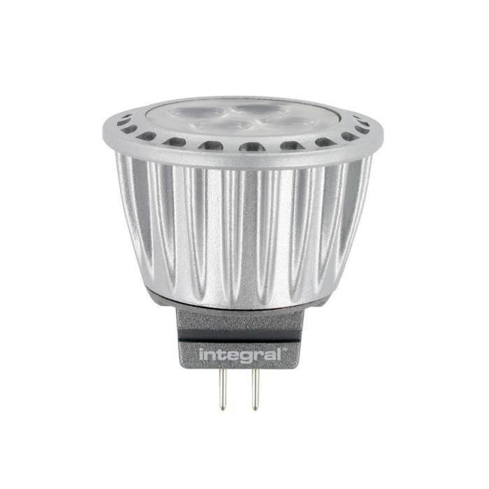 INTEGRAL LED Lot de 2 ampoules spot MR11 GU4 3,7 W équivalent a 20 W 4000 K 320 lm