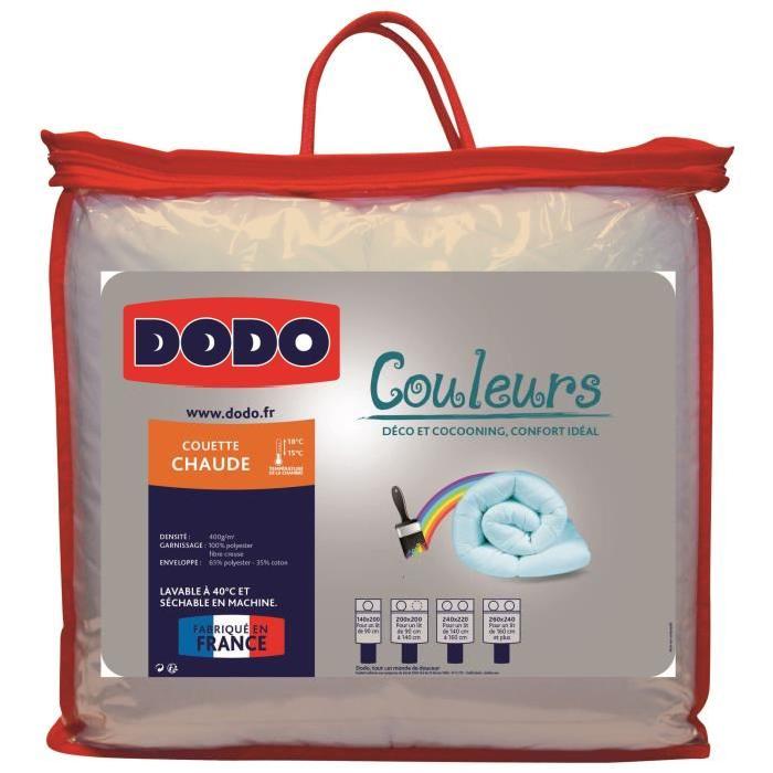 DODO Couette chaude 400gr/m˛ 140x200 cm beige