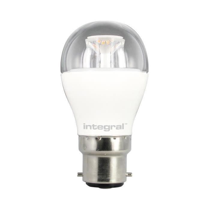 INTEGRAL LED Lot de 2 ampoules B22 6 W équivalent a 40 W 2700 K 470 lm