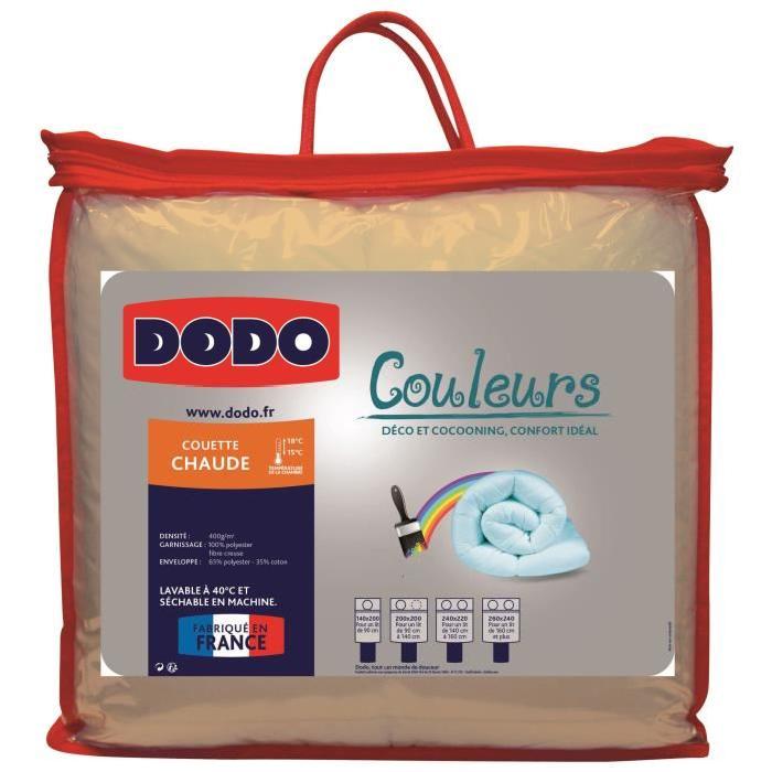 DODO Couette chaude 400gr/m˛ 140x200 cm kraft