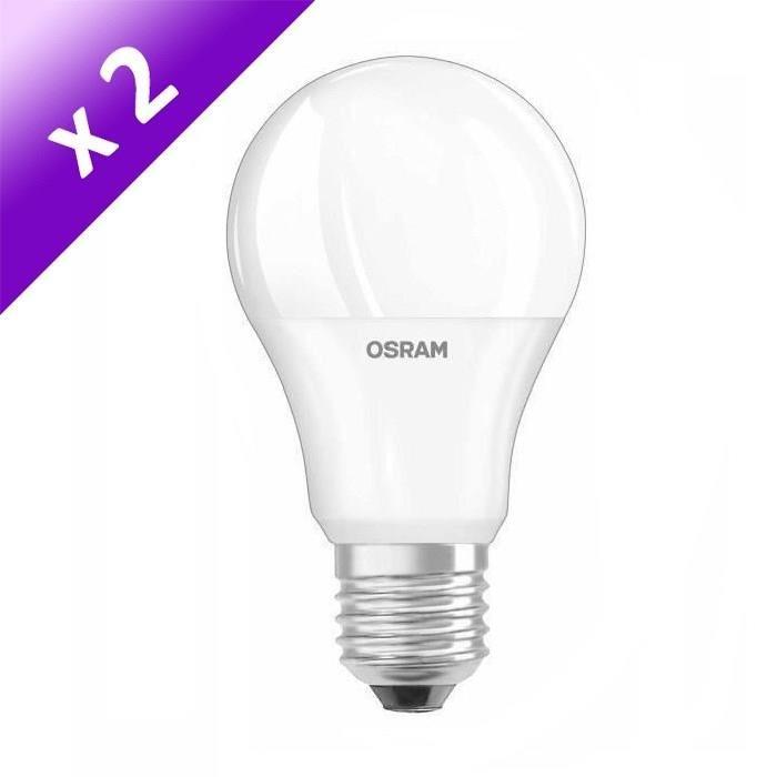 OSRAM Lot de 2 Ampoules LED Active & Relax E27 8 W équivalent a 60 W blanc chaud