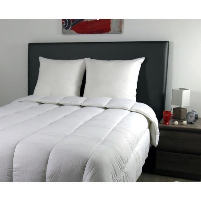 DODO Couette tempérée 350gr/m˛ PURESSENTIAL 200x200 cm blanc