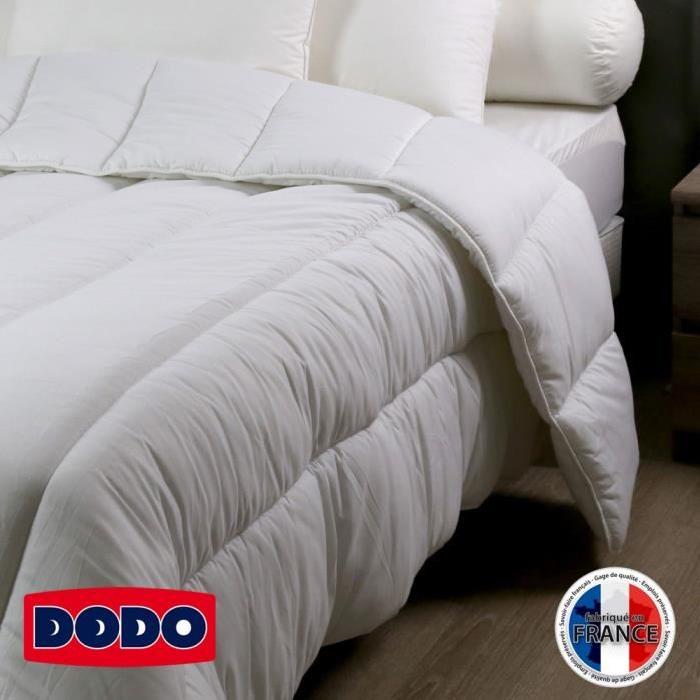 DODO Couette tres chaude 420g/m˛ SEATTLE 140x200 cm blanc