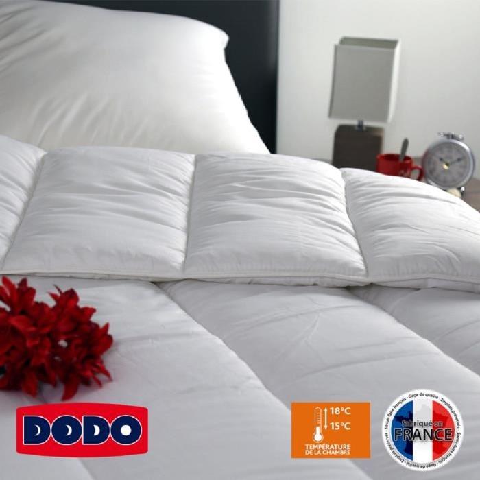 DODO Couette chaude 400gr/m˛ VANCOUVER 200x200 cm blanc