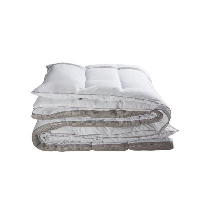 BULTEX Couette Eté 3D 240x260 cm blanc et gris