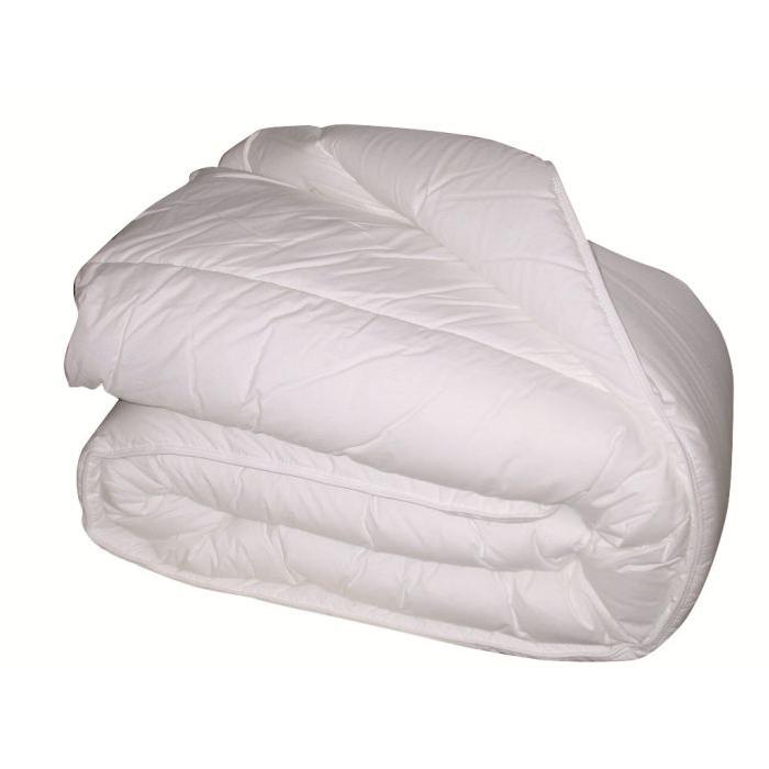 BLANREVE Couette chaude 400gm2 Anti-Acariens 200x200 cm blanc