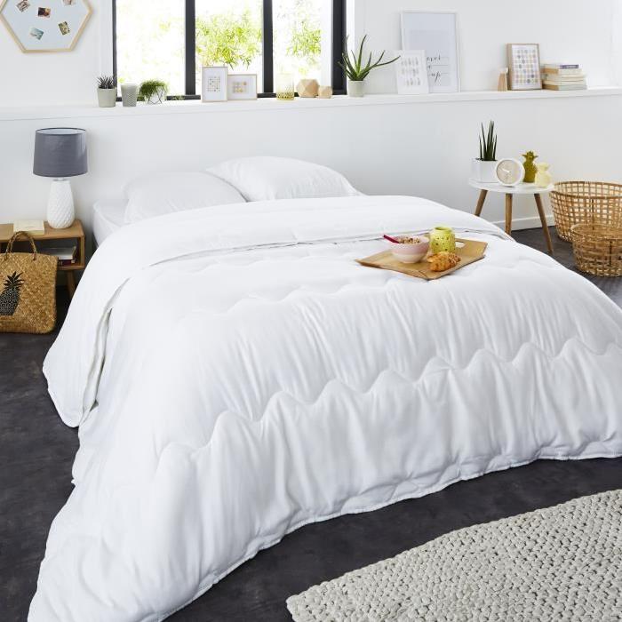 SWEET HOME Couette 4 saisons 500 gr/m˛ 140x200 cm blanc