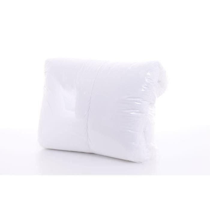 Couette tempérée Anti-acariens 300 gr/m˛ 220x240 cm blanc