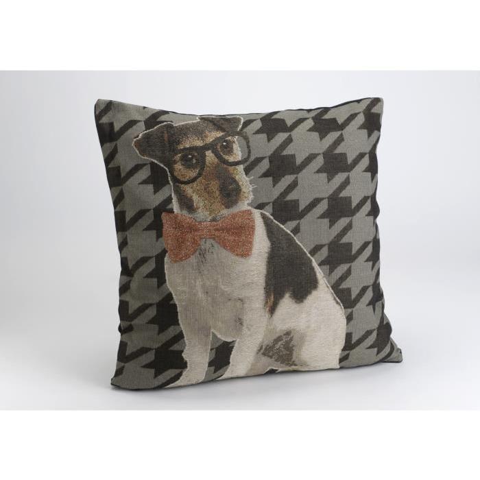 Coussin Fox Terrier 45x45 cm