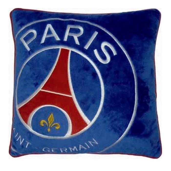 PSG Coussin déco enfant Velour 36X36cm