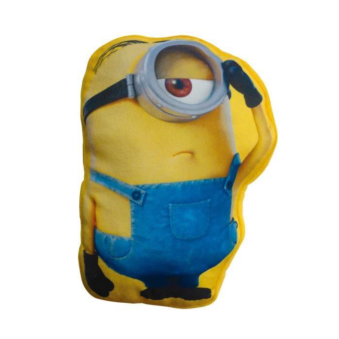 LES MINIONS Coussin Velboa 50 x 37 cm