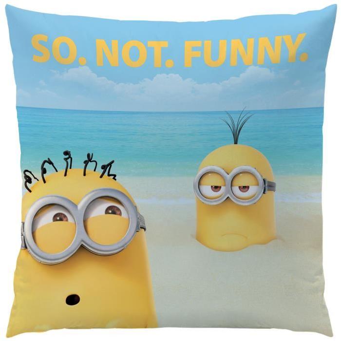 LES MINIONS PARADISE Coussin carré 40 x 40 cm