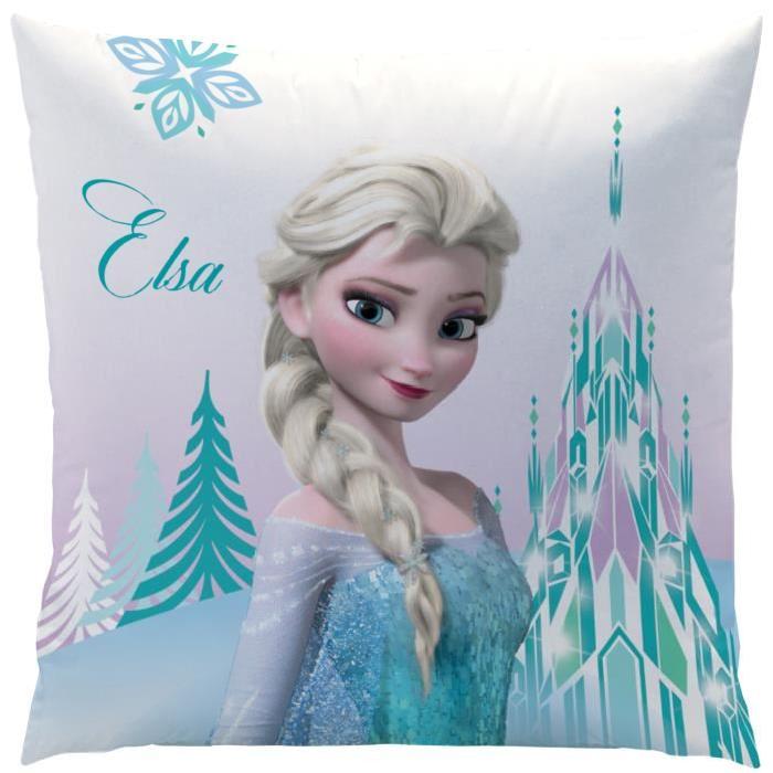 DISNEY LA REINES DES NEIGES ARABESQUE Coussin carré 40 x 40 cm