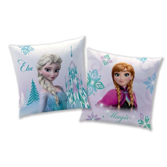 DISNEY LA REINES DES NEIGES ARABESQUE Coussin carré 40 x 40 cm