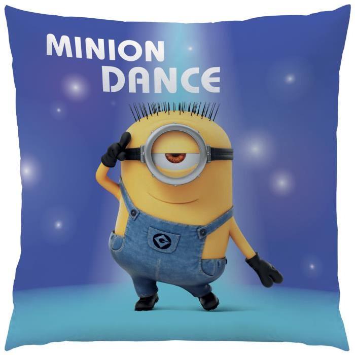 LES MINIONS DANCE Coussin carré 40 x 40 cm