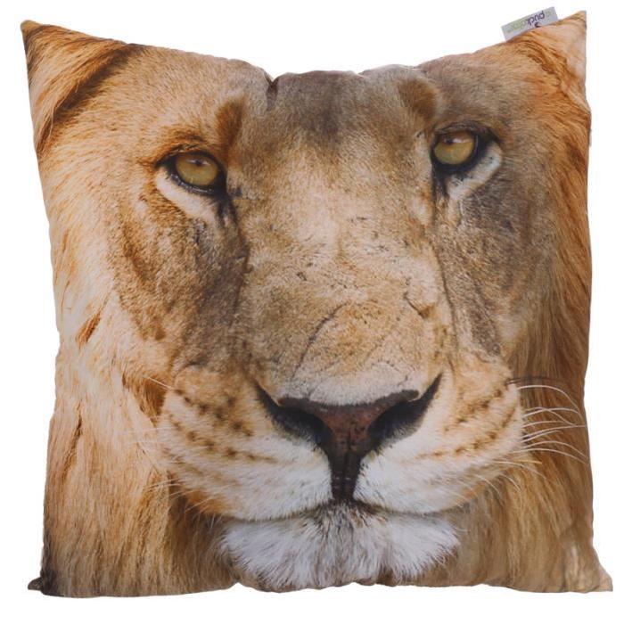 Coussin Tete de lion - 50x50cm