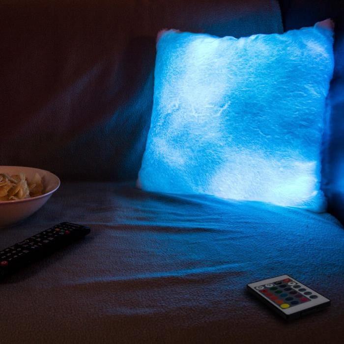 THUMBSUP! Coussin Lumineux Télécommandé