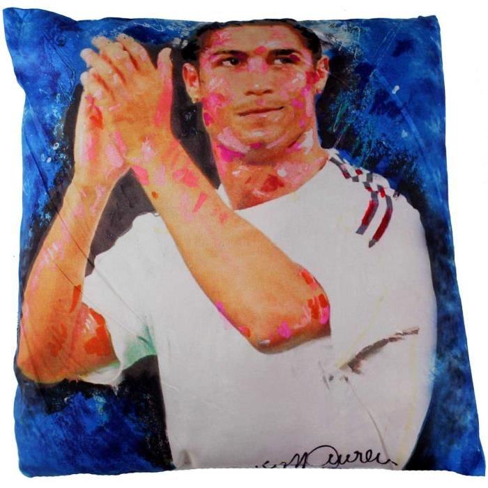 Coussin Microfibre RONALDO 40x40 cm bleu