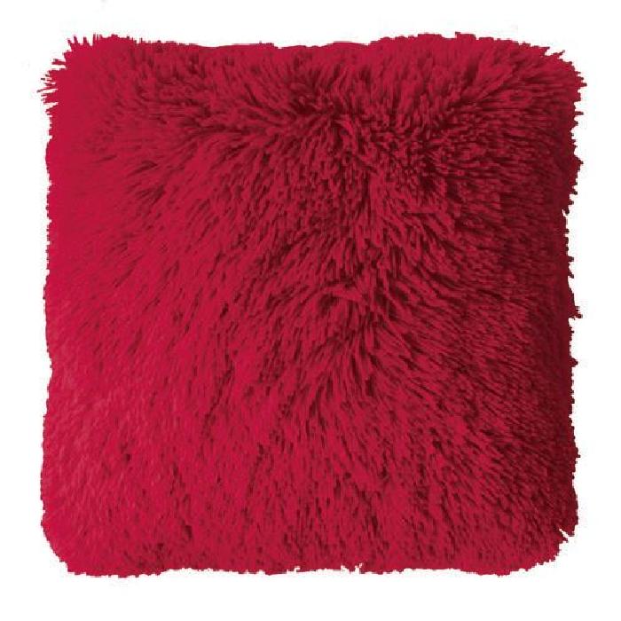 Coussin rouge Marmotte 40 cm