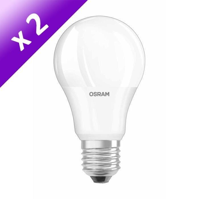 OSRAM Lot de 2 Ampoules LED B22 15 W équivalent a 100 W blanc chaud