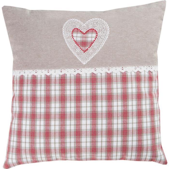 DEKOANDCO Coussin Country - 40x40