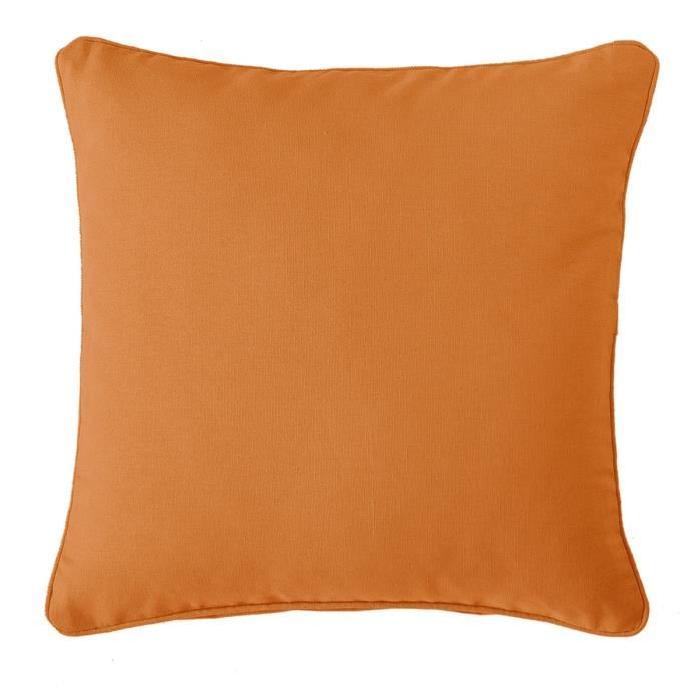 FINLANDEK Coussin uni Kajaani 40 cm orange