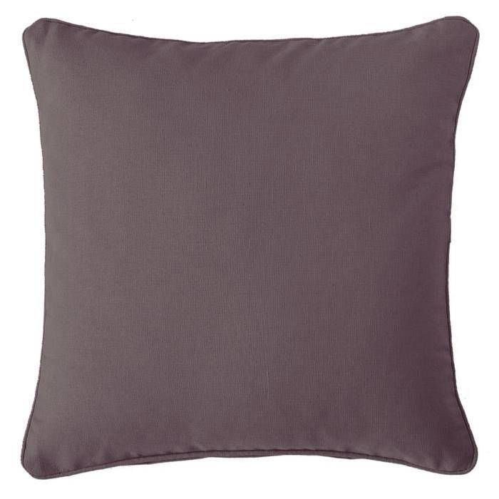 FINLANDEK Coussin uni Kajaani 40 cm chocolat