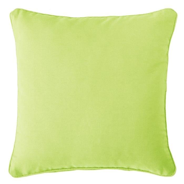 FINLANDEK Coussin uni Kajaani 40 cm vert