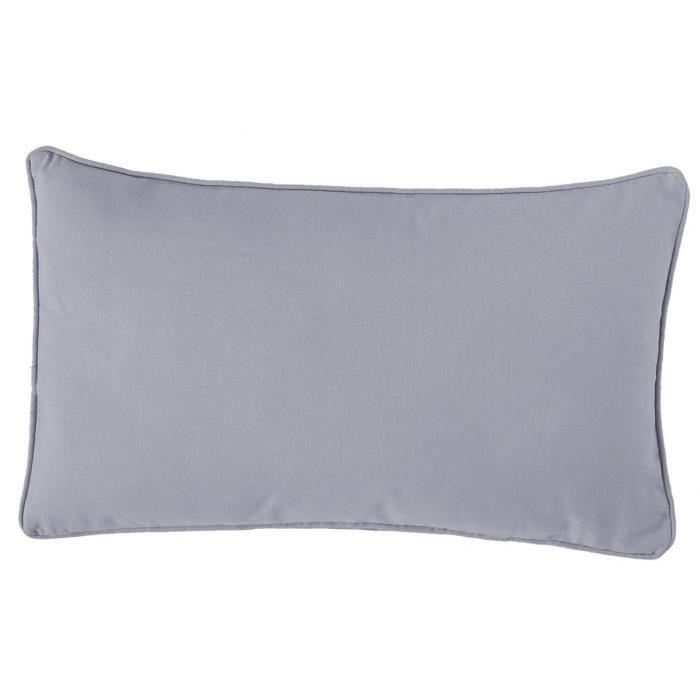 FINLANDEK Coussin uni Kajaani 30 cm gris