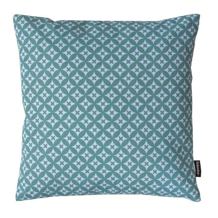 FINLANDEK Coussin imprimé croix Kerava - Oulu 40 cm menthe