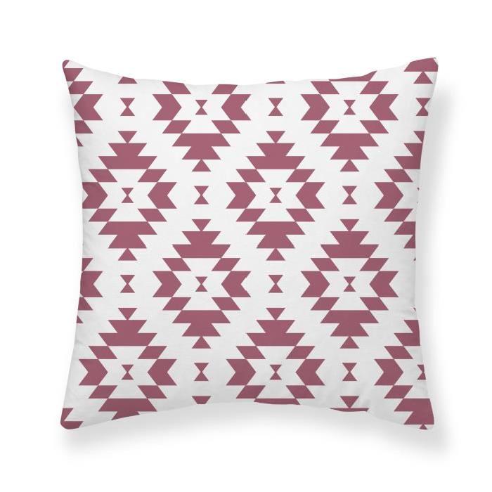 FINLANDEK Coussin ANNUKKA 40x40 cm rouge et blanc