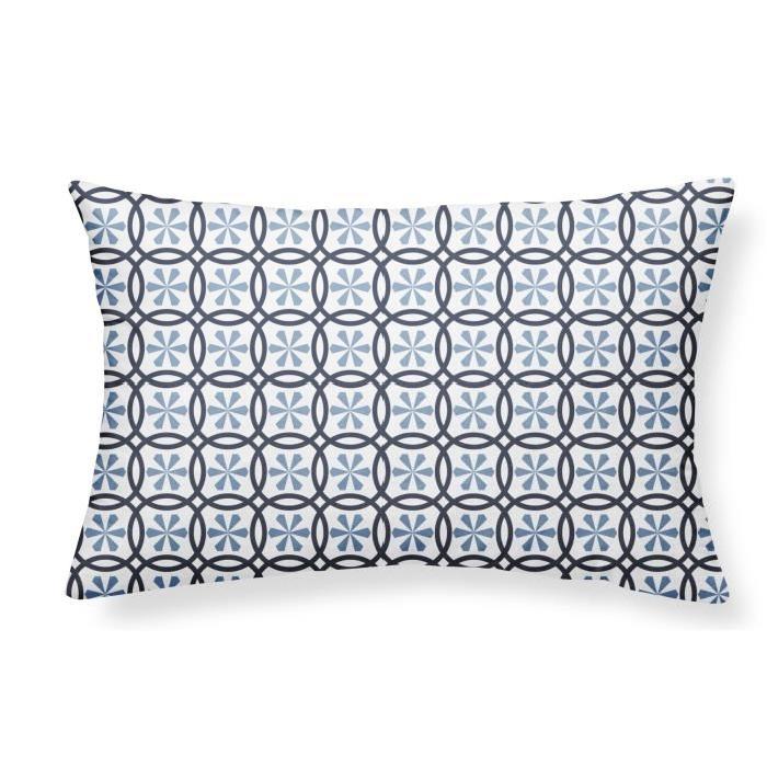 FINLANDEK Coussin ANJA 30x50 cm bleu et gris