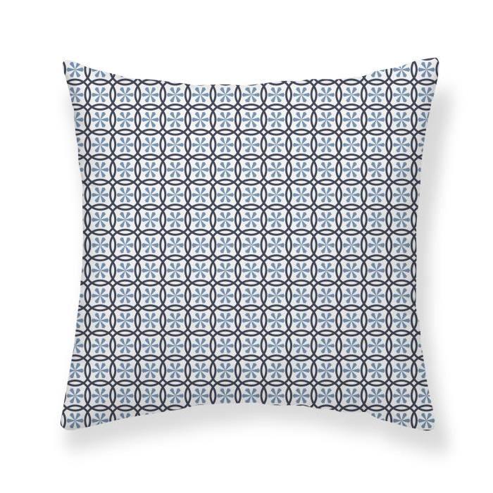 FINLANDEK Coussin ANJA 60x60 cm bleu et gris