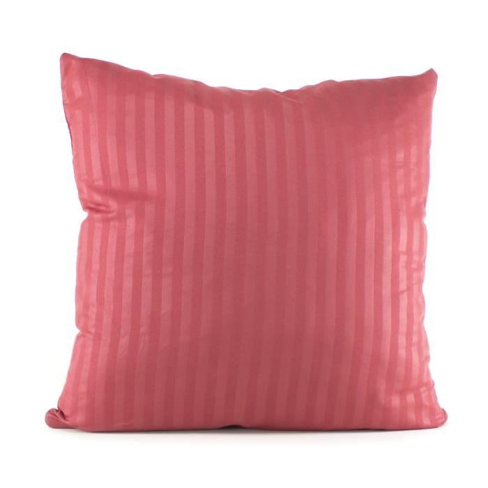 PAVILLON INTERIEUR Coussin Cassiopee 45x45 cm fraise