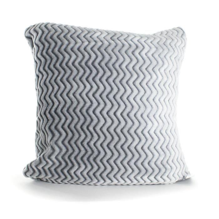 PAVILLON D'INTERIEUR Coussin GARY 45x45 cm gris