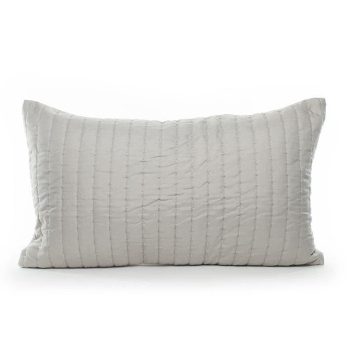 ANDORA Coussin déhoussable LILI 30x50 cm beige