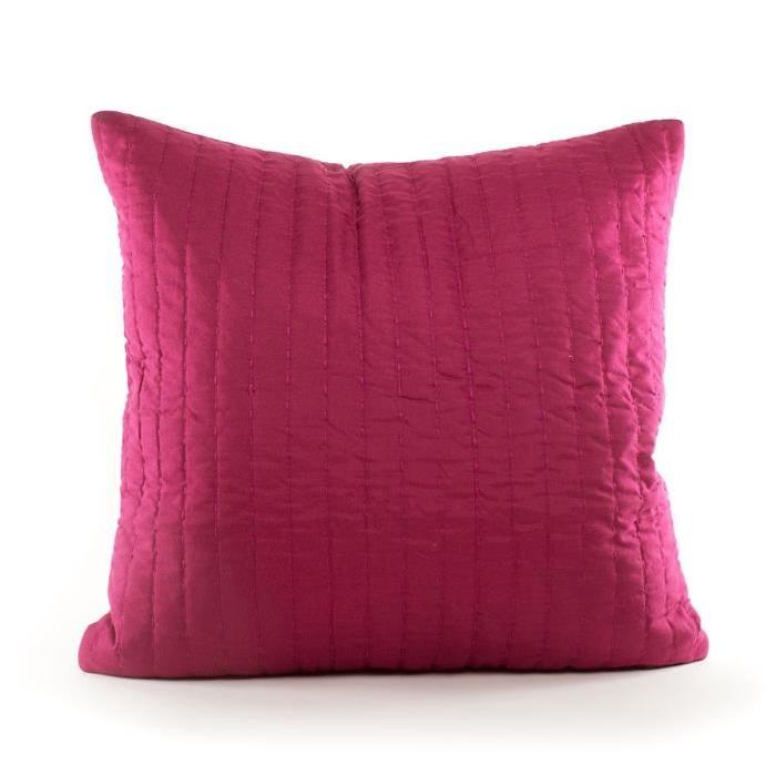 ANDORA Coussin déhoussable LILI 45x45 cm rose