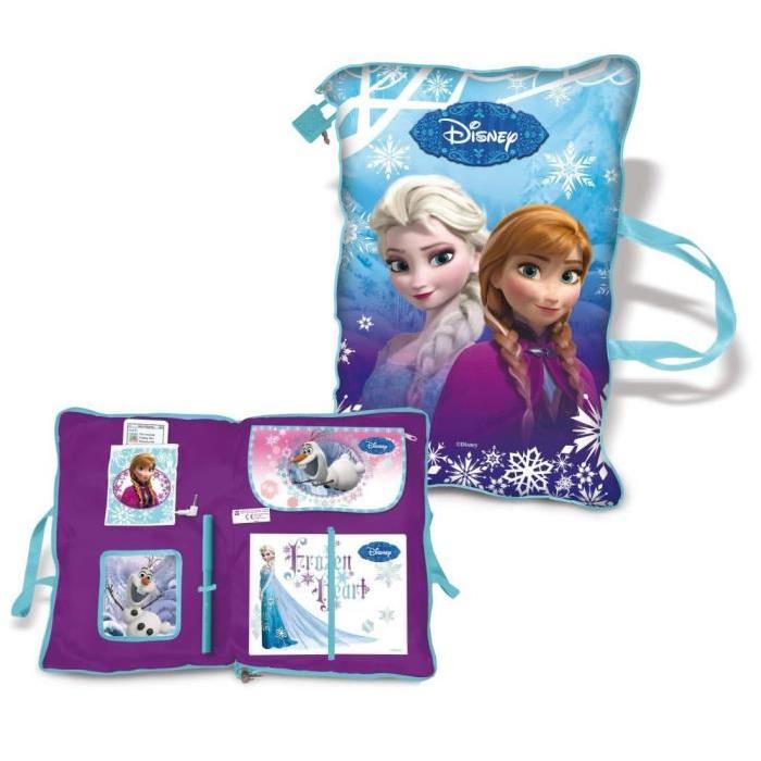 LA REINE DES NEIGES Journal Intime Coussin Secret