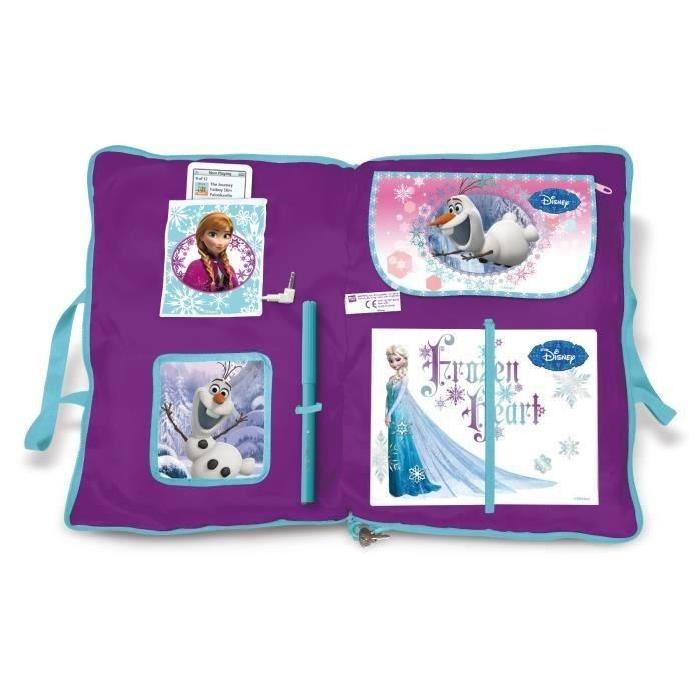 LA REINE DES NEIGES Journal Intime Coussin Secret