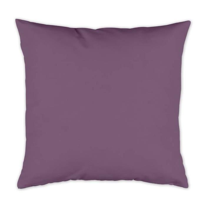 TODAY Coussin déhoussable 100% coton 40x40cm Figue