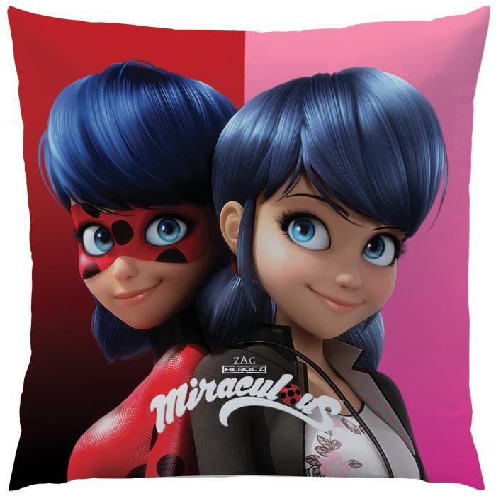 MIRACULOUS LADYBUG Coussin carré 40 x 40 cm