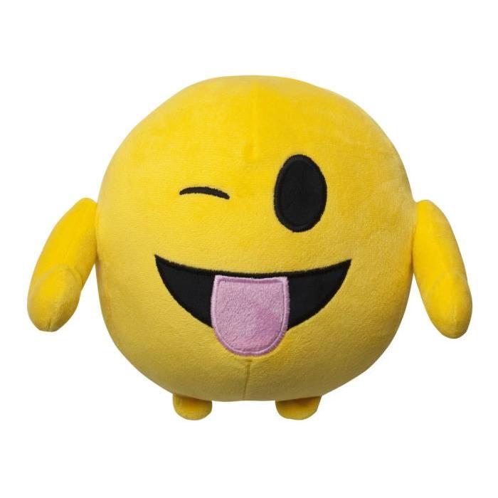 EMOJI Coussin Emotion "Clin D'oeil" - Diametre 18cm