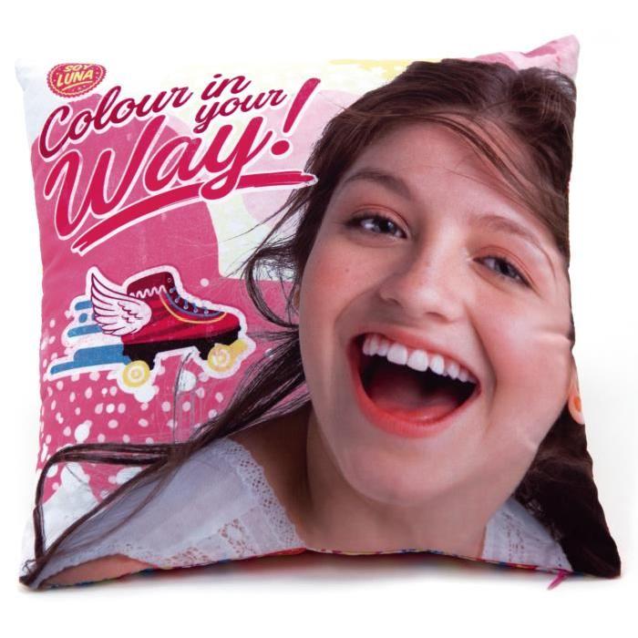 SOY LUNA Coussin Recto/Verso 35x35 cm