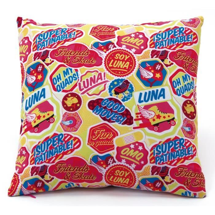 SOY LUNA Coussin Recto/Verso 35x35 cm